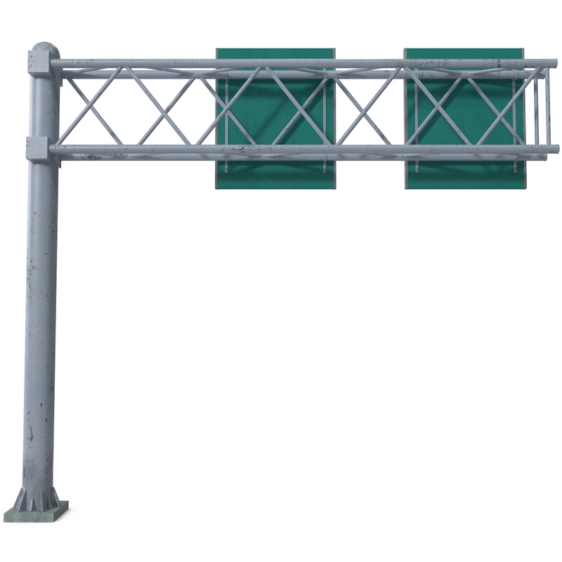 13M Type F Traffic Sign Pole Single Cantilever