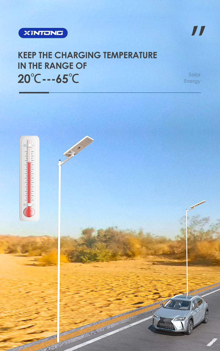 All In One With Pole Solar Street Light details 1