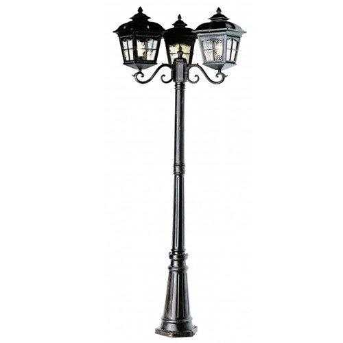 Garden Decoration Outdoor Lighting Poles Decorative Cast Iron Pole