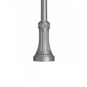 Good quality  Wind Hybrid Light  - Outdoor Cast Iron Double Arm Street Lamp Post – Xintong