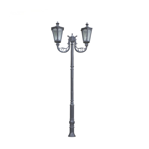 8M Garden Decoration Poles Decorative Cast Iron Pole