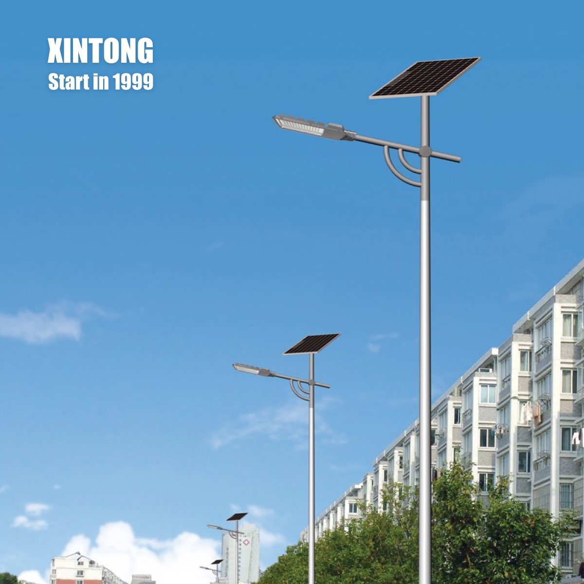 Hot-Sale Portable Crossroads Solar Street Illumination